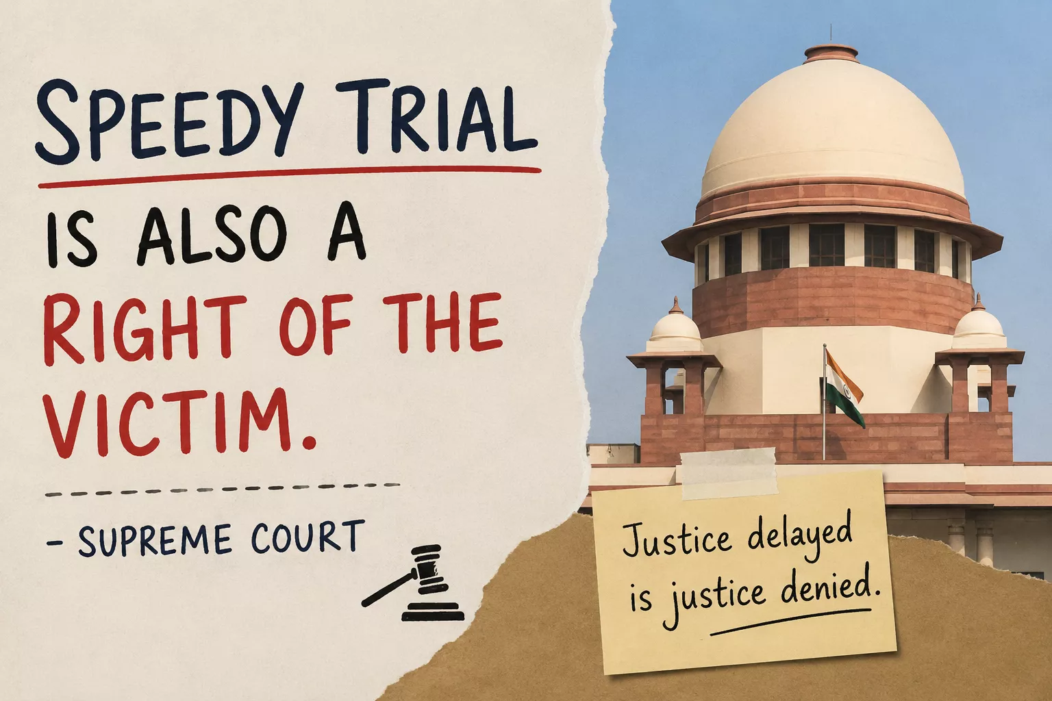 Supreme Court Says Speedy Trial Is Also a Right of the Victim
