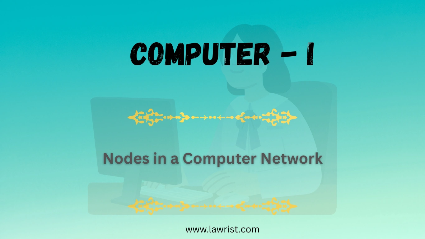 Nodes in a Computer Network
